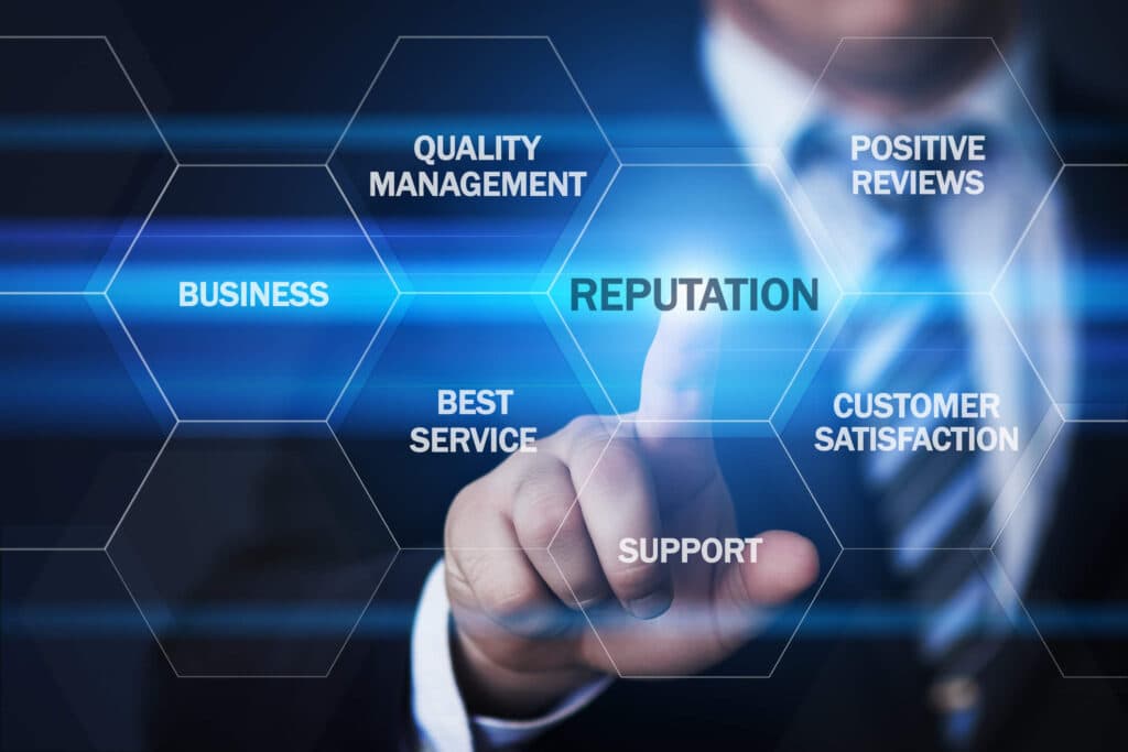 Reputation Genius AI-powered reputation management platform demonstration